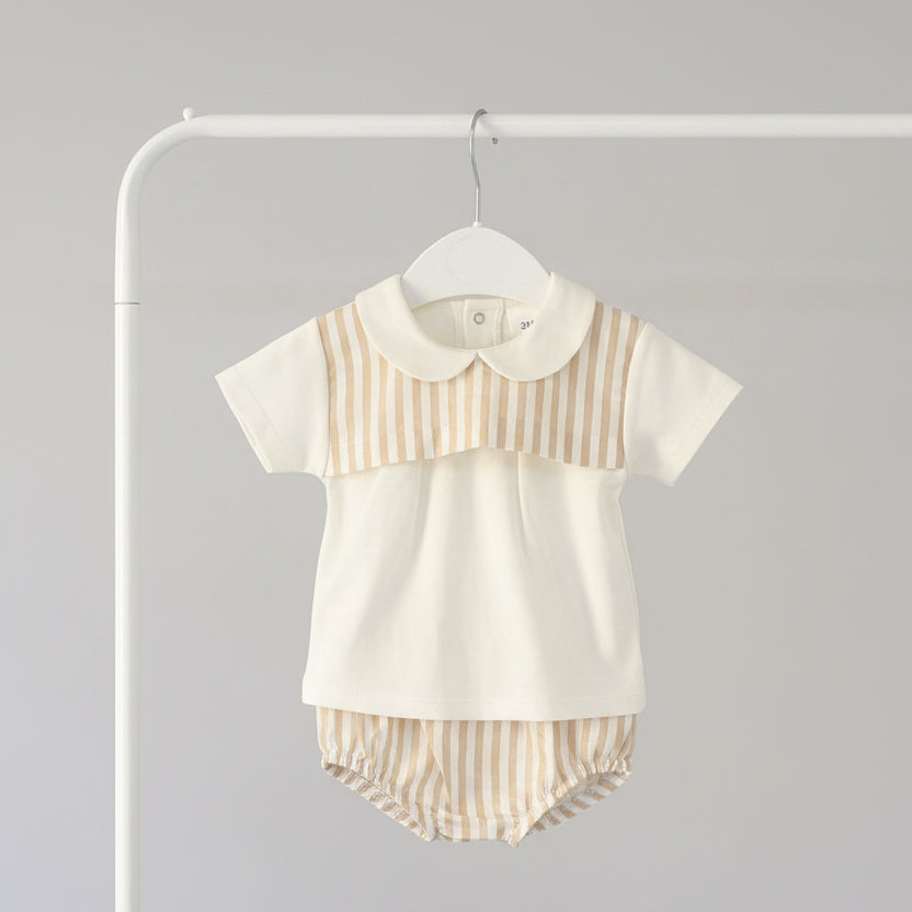 Baby boys stripe set