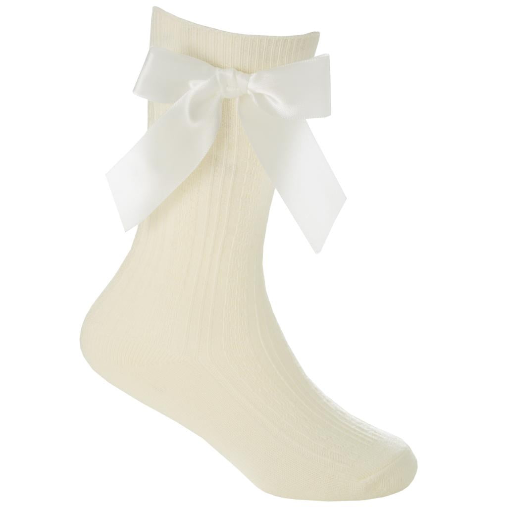 Pastel Yellow 3/4 length Socks