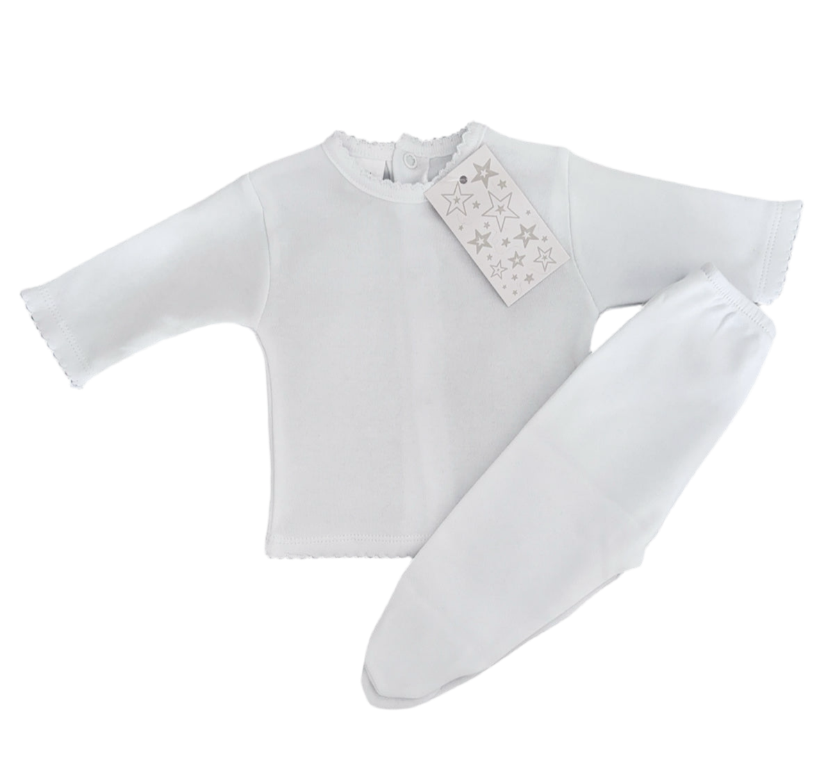 Unisex stitched edge cotton set