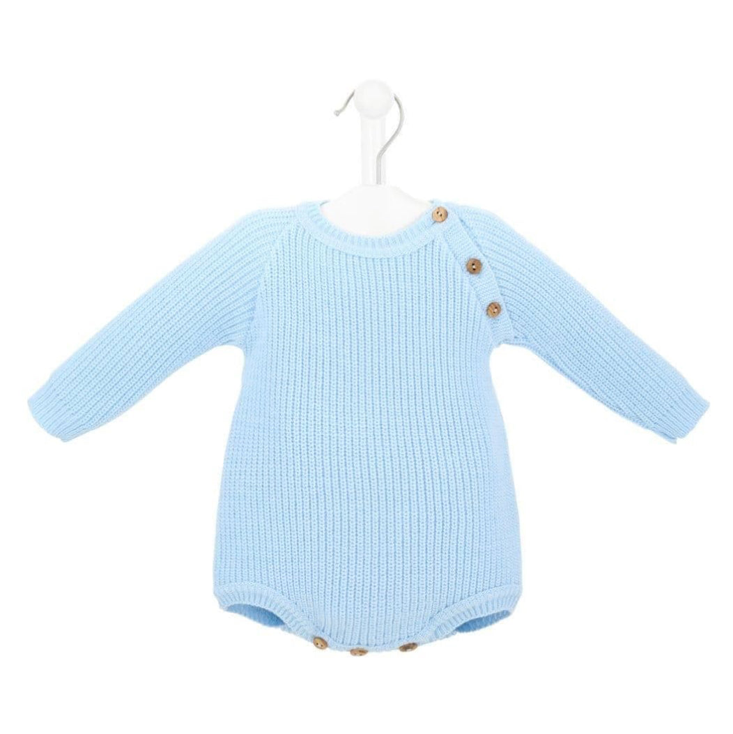 Baby boys Dandelion knitted romper