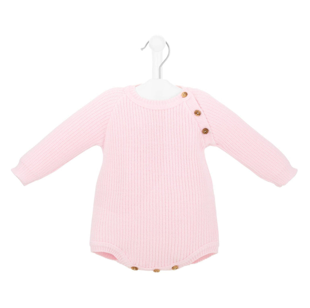 Baby girls Dandelion knitted romper