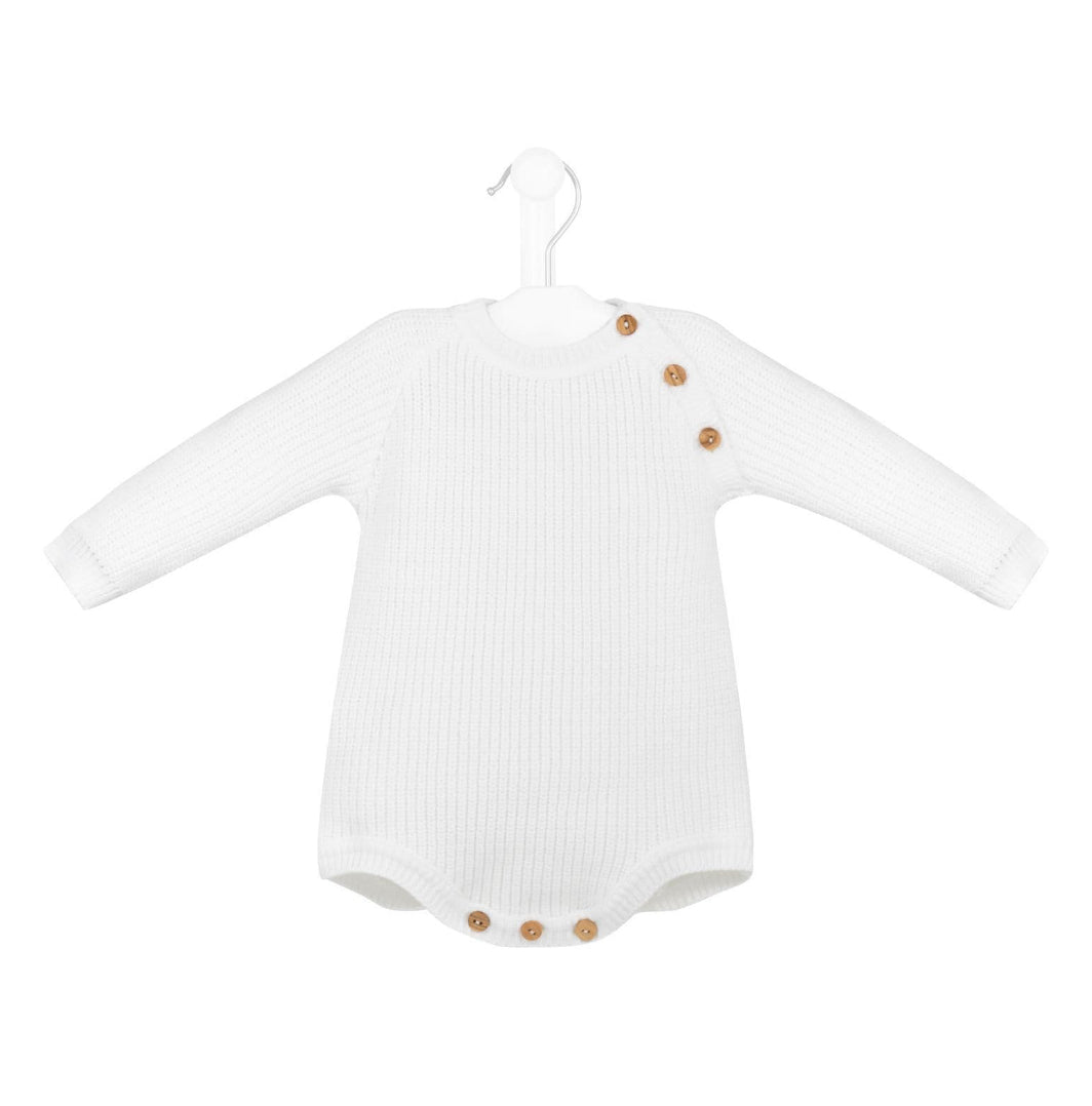 Unisex Dandelion knitted romper