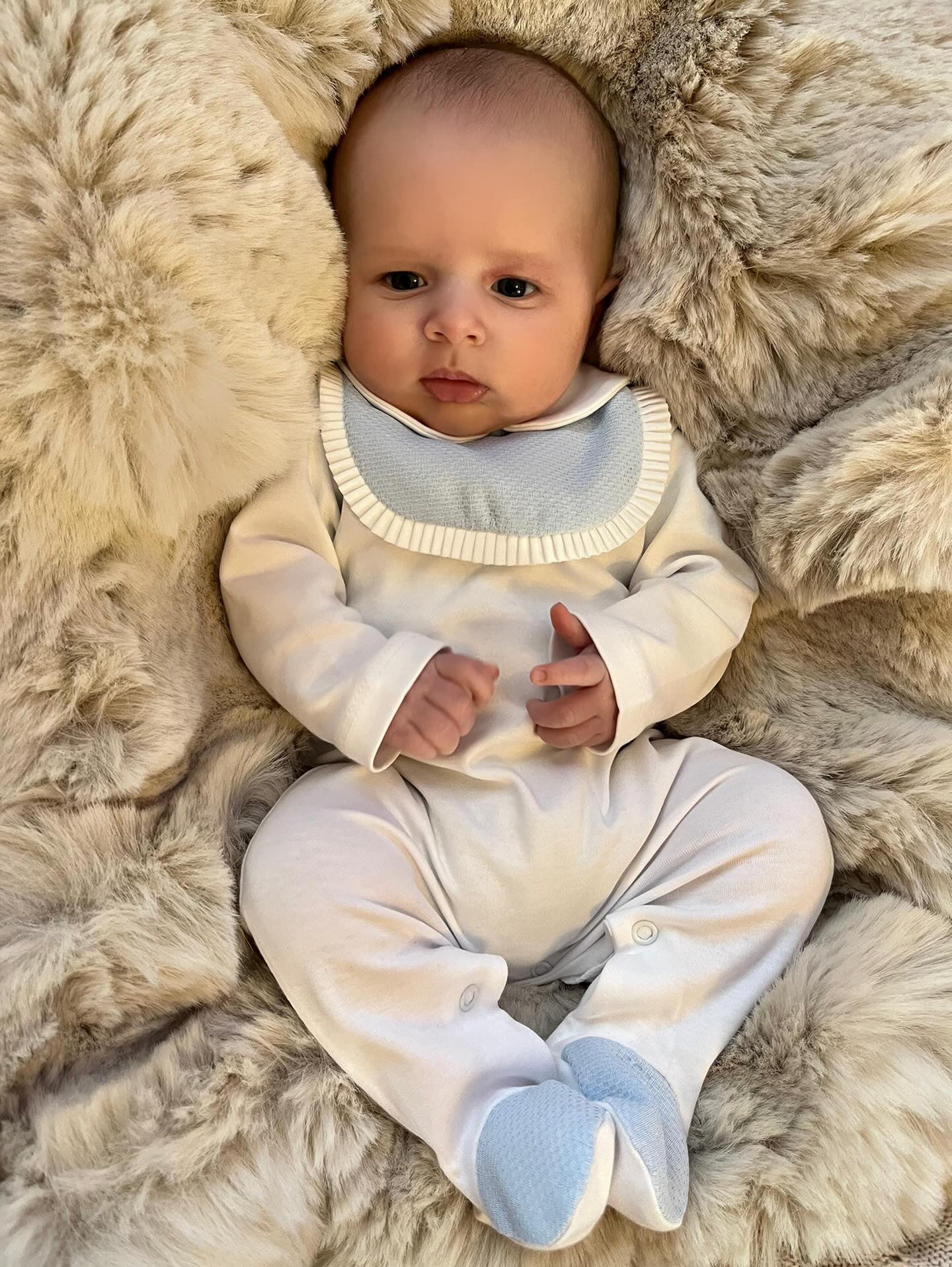Baby boys “Bib” all in one