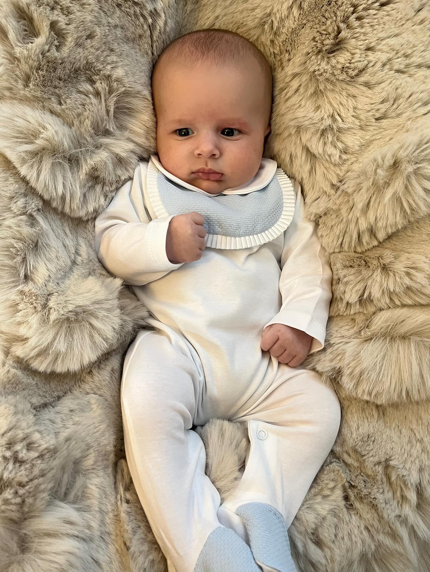 Baby boys “Bib” all in one