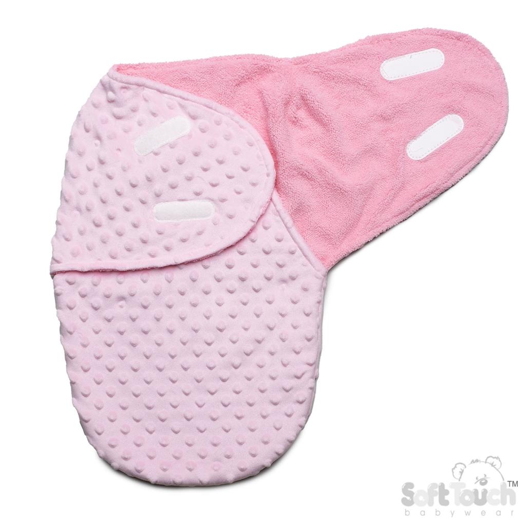 Soft Mink lined swaddle