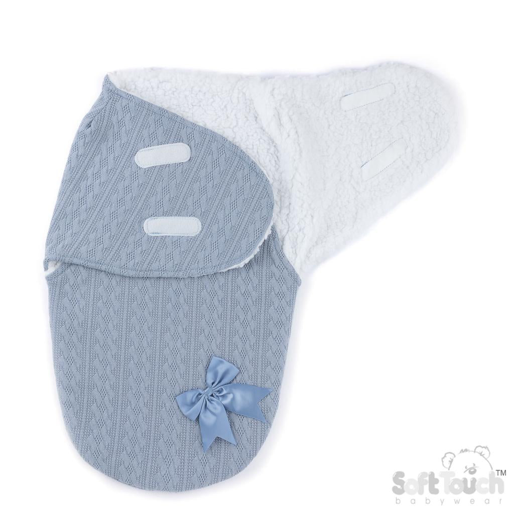 Cable swaddle with Sherpa lining