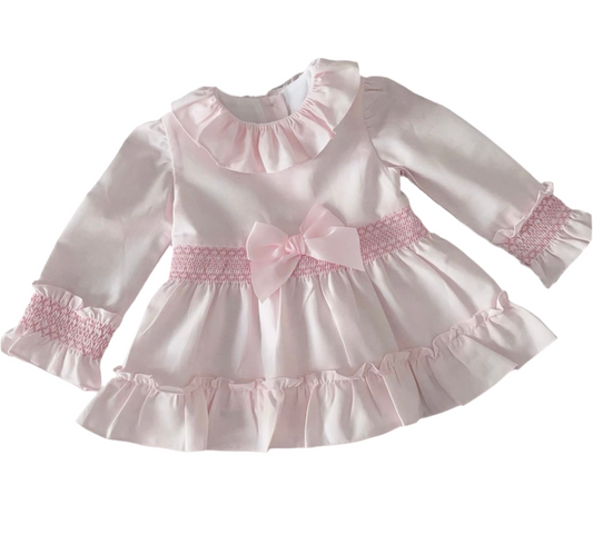 Baby girls smocked dress