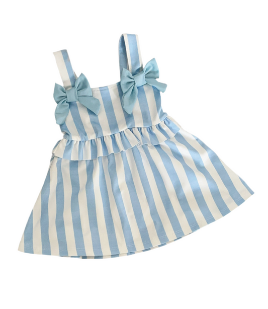 Baby girls striped dress