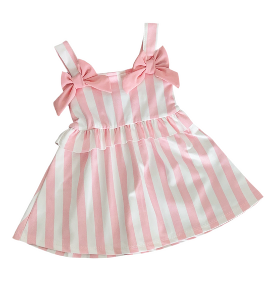 Baby girls striped dress