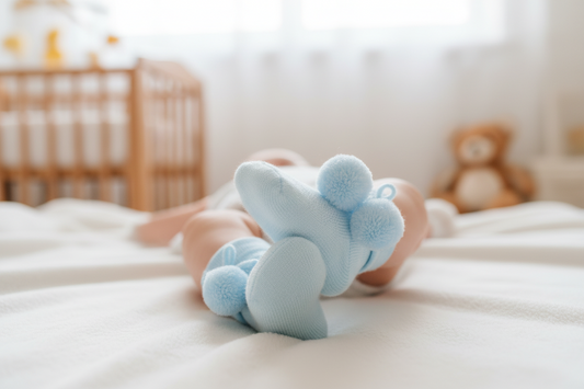 Diamond Pom pom socks