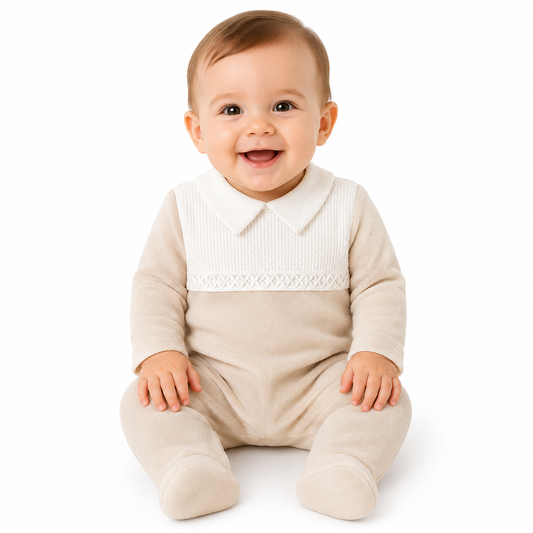 Unisex Cotton Classic Collar All in One