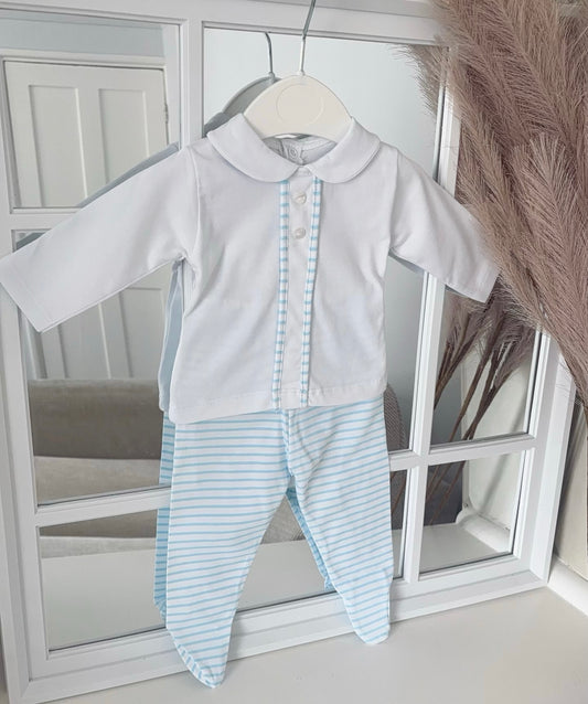 Baby boys stripe cotton set