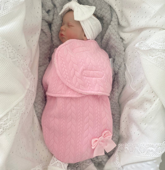 Pink Baby swaddle