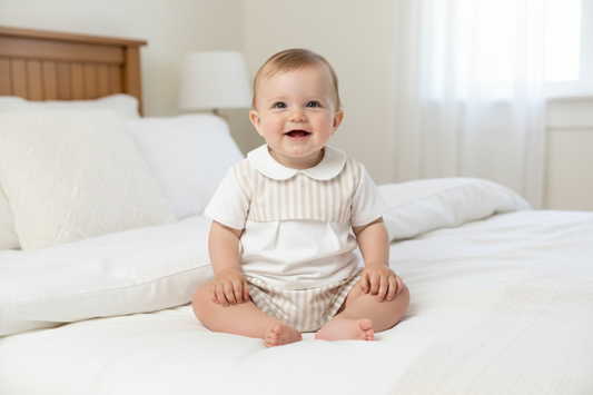 Baby boys stripe set