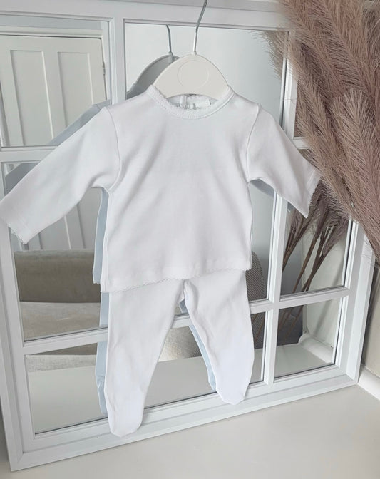 Unisex stitched edge cotton set
