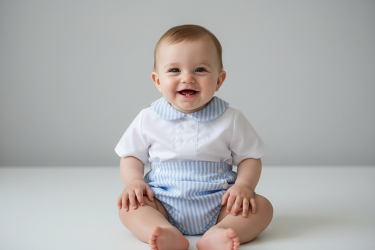 Baby boys stripe set