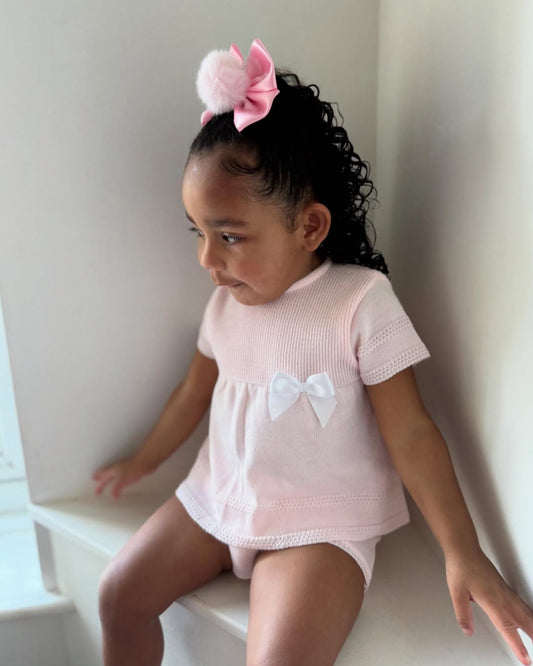 Baby girls knitted set