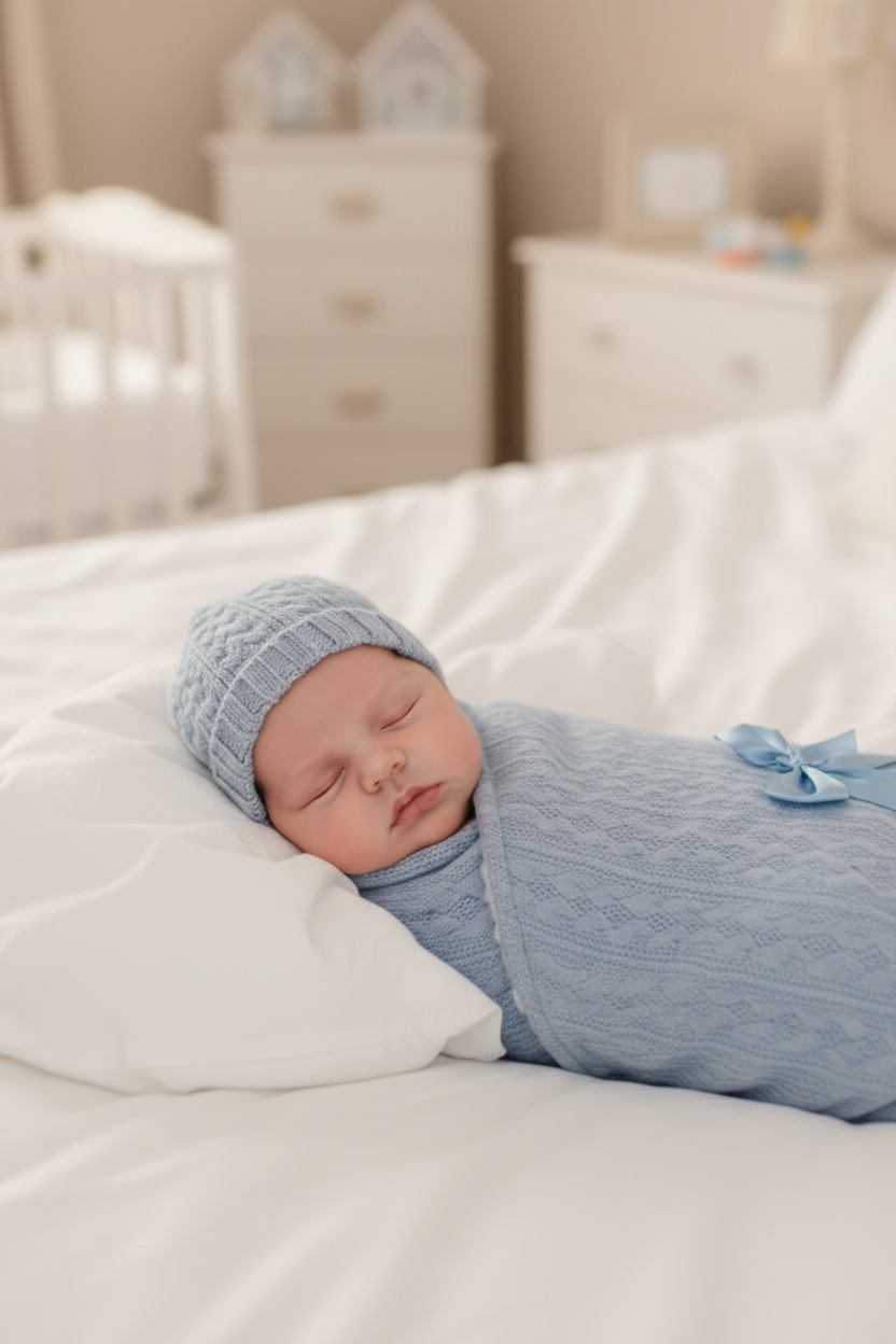 Cable swaddle with Sherpa lining