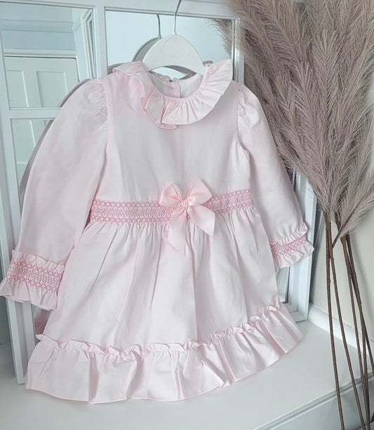 Baby girls smocked dress