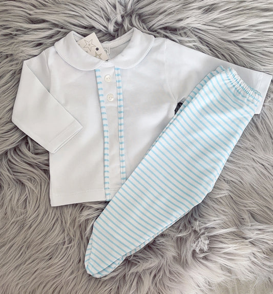 Baby boys stripe cotton set
