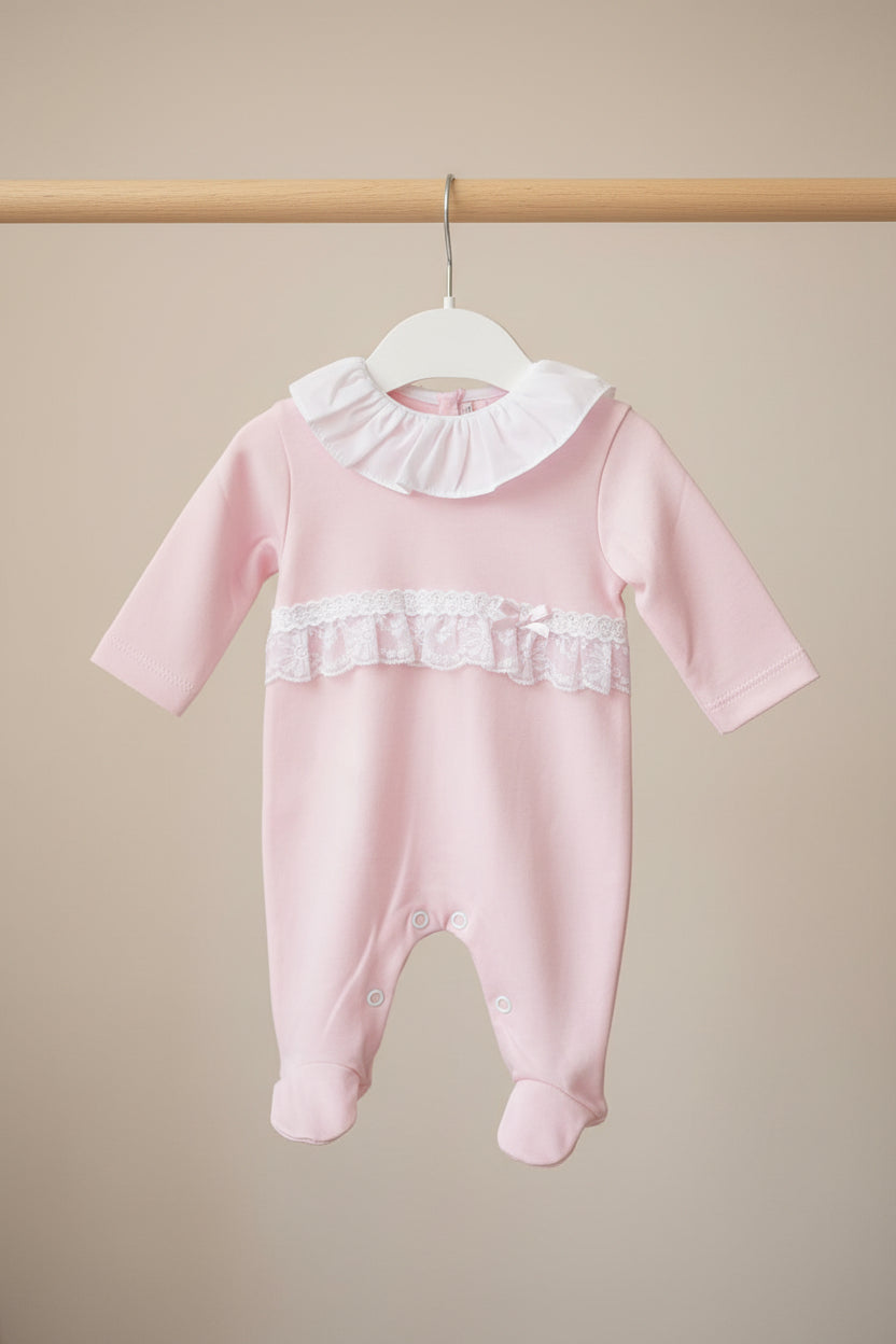 Baby girls lace  all in one