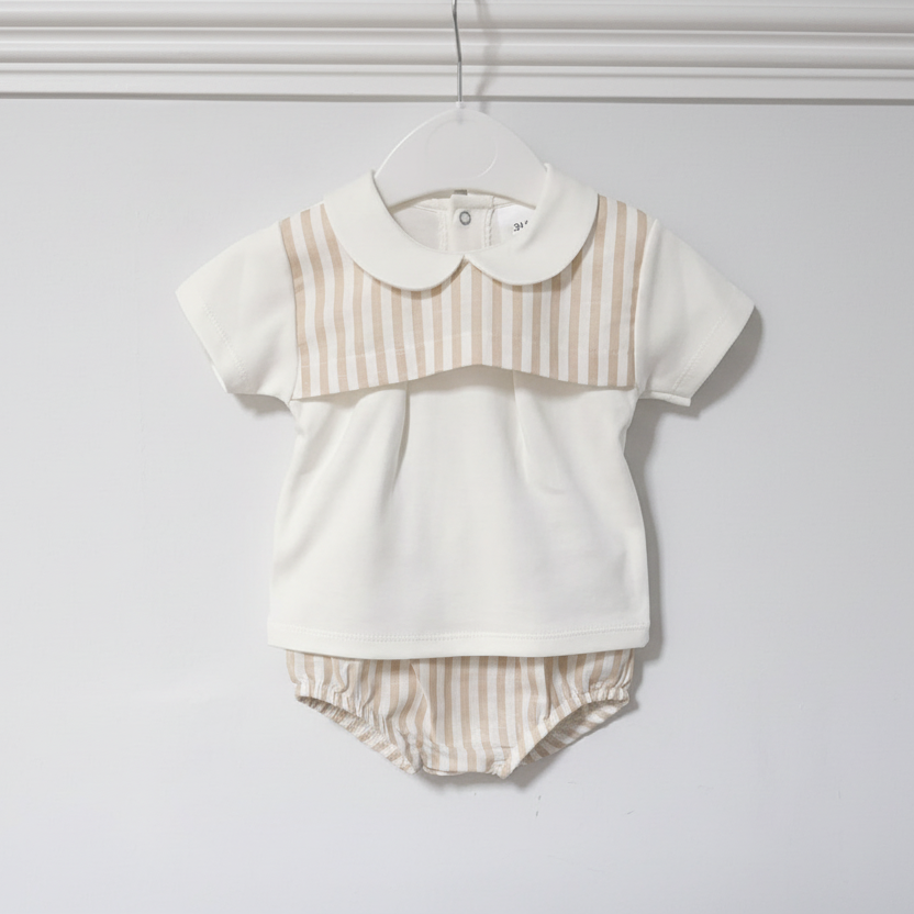 Baby boys stripe set