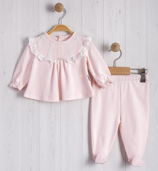 Baby girls Lace and Heart Two Piece