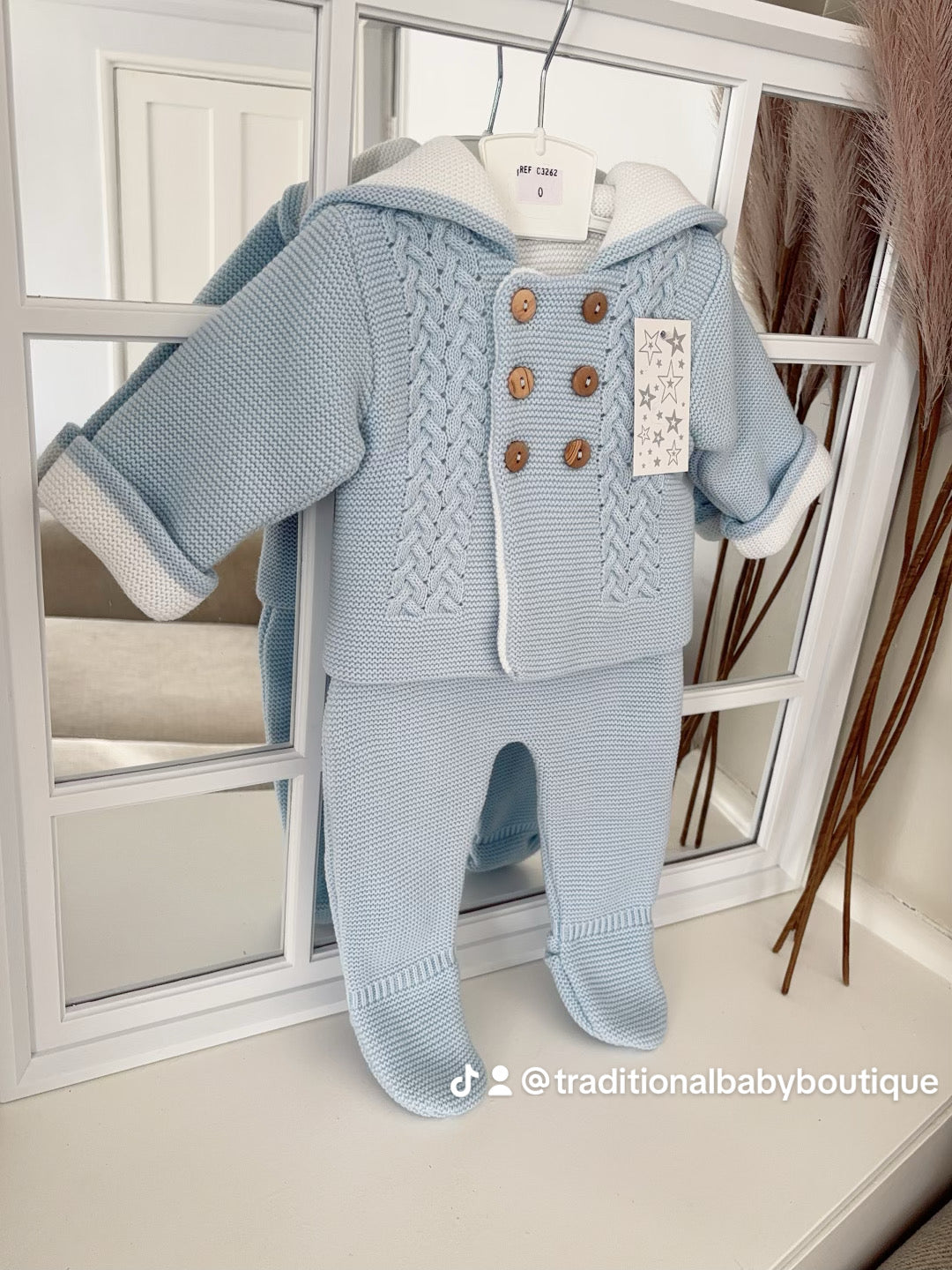 Luxury pram set with hood