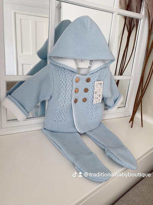 Luxury pram set with hood