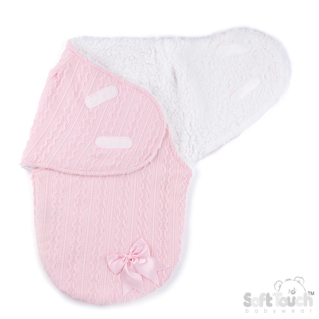 Cable swaddle with Sherpa lining