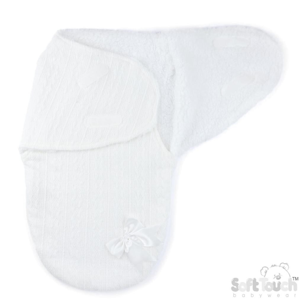 Cable swaddle with Sherpa lining